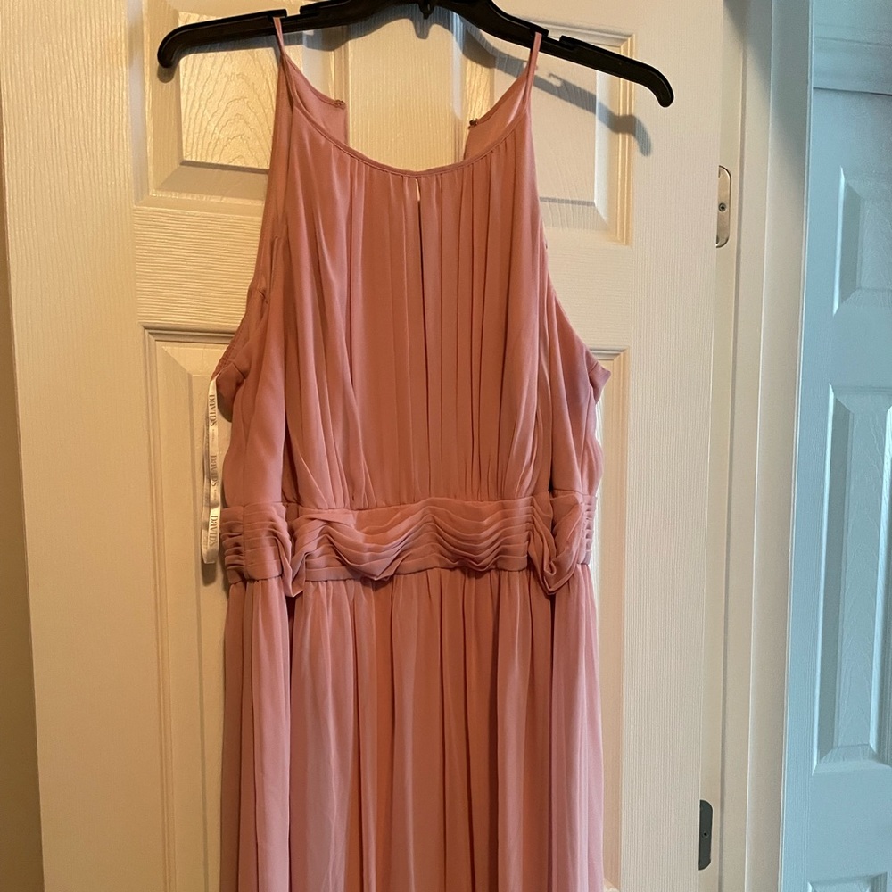 Beautiful Rose/Blush color Bridesmaid/Prom Dress size 20 David’s Bridal